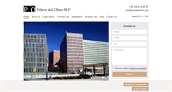 Desktop Screenshot of pineradelolmo.com